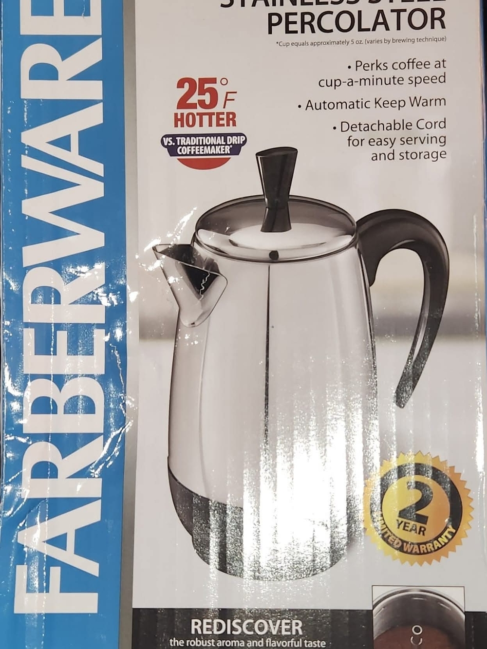 Coffee percolator box - Picture 3 of 4